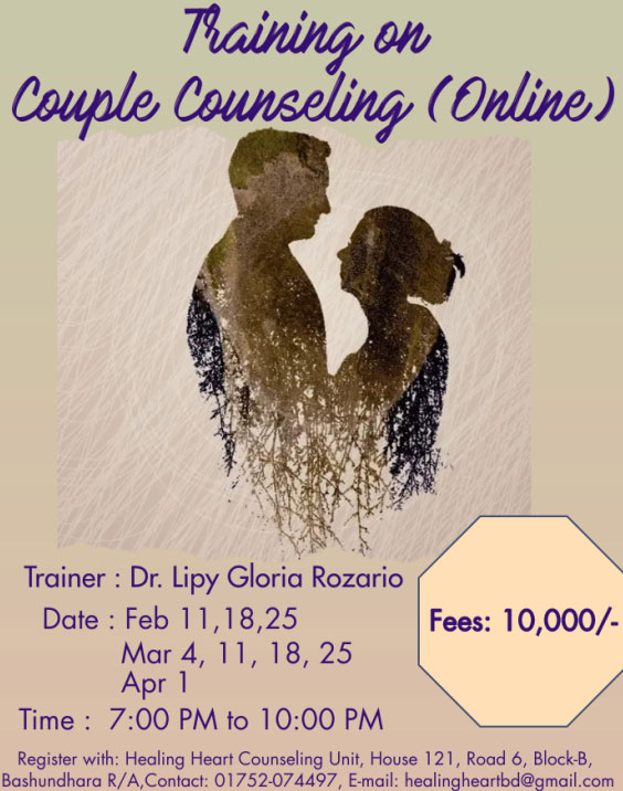 TOOLS & TECHNIQUES FOR COUPLE COUNSELING (ONLINE)